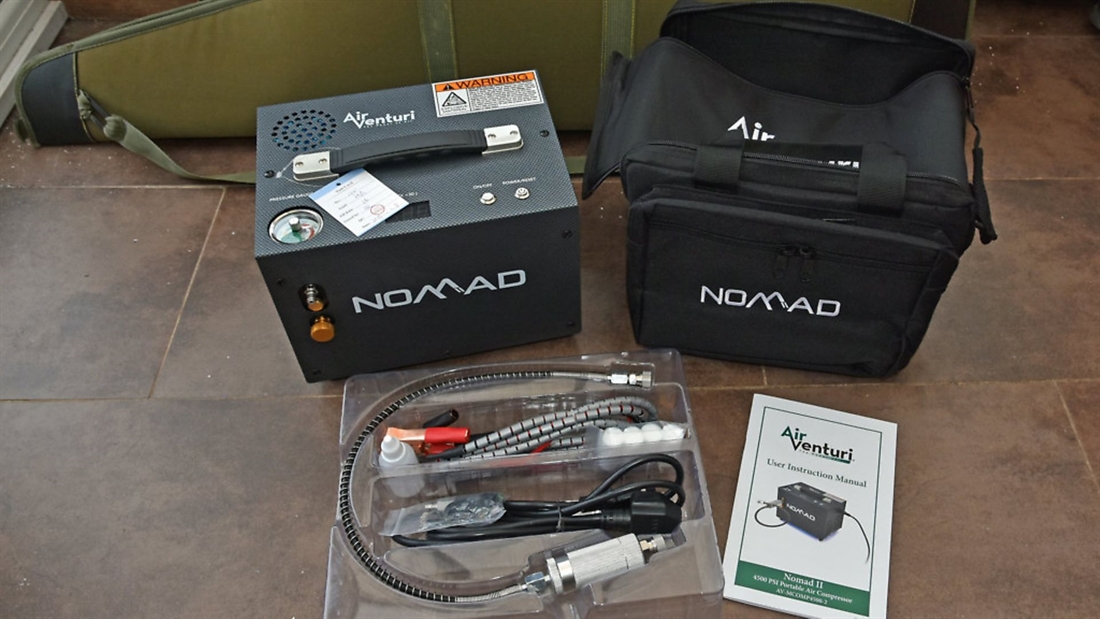 Review: Air Venturi Nomad II Portable air compressor