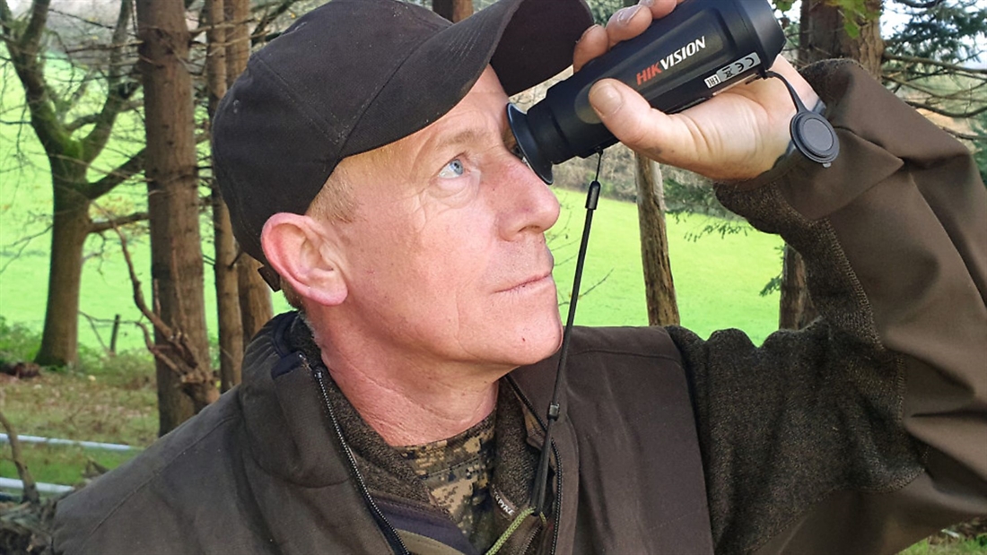 Thermalimaging for hunting: air rifle squirrel cull!