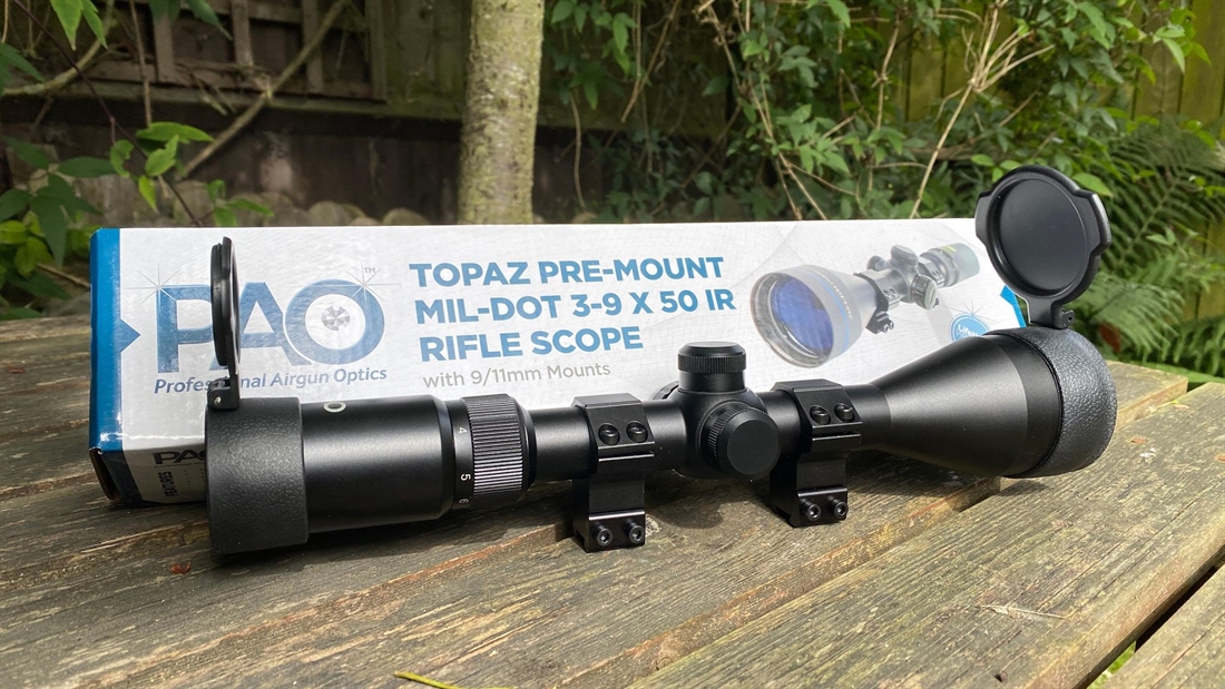 Scope test: Professional Airgun Optics (PAO) Topaz Pre-Mount IR scope