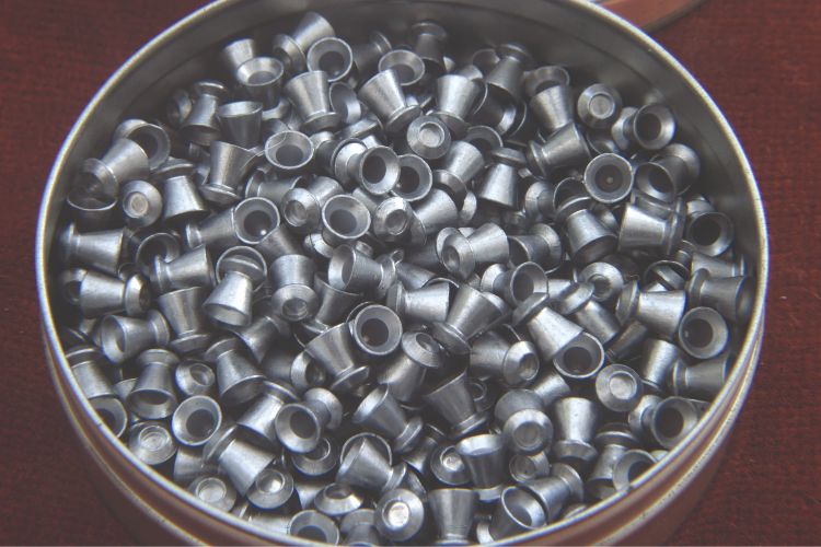 Lightweight air rifle pellets