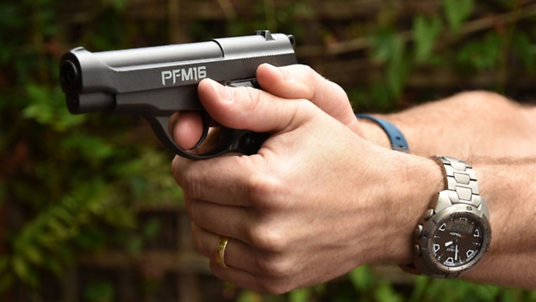 CO2 pistol test: Crosman PFM16