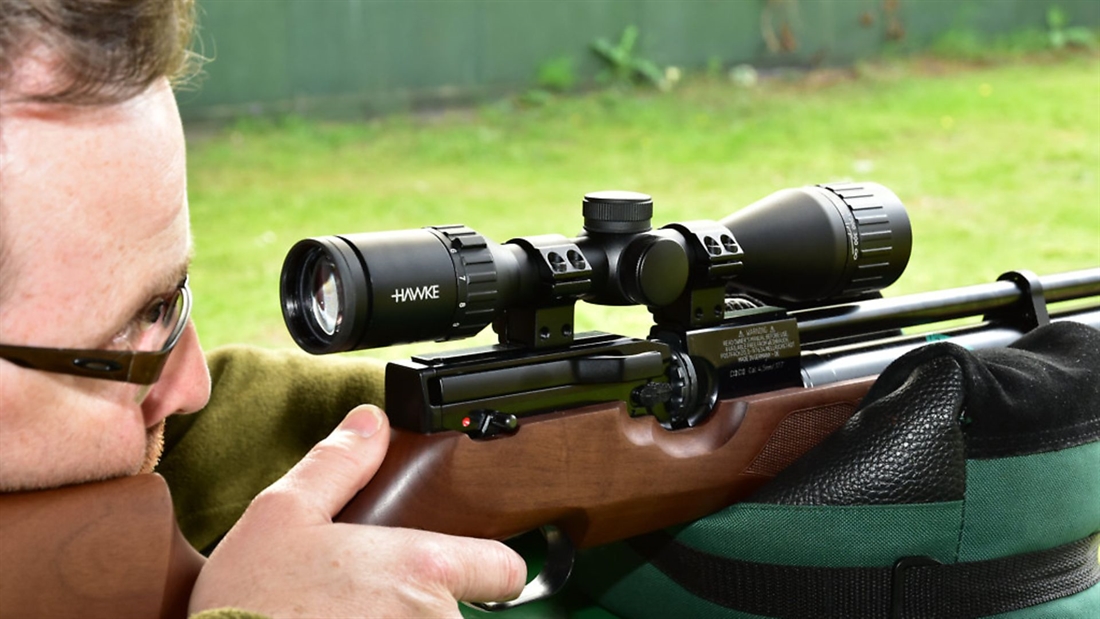 Rifle scope: Hawke Vantage Max