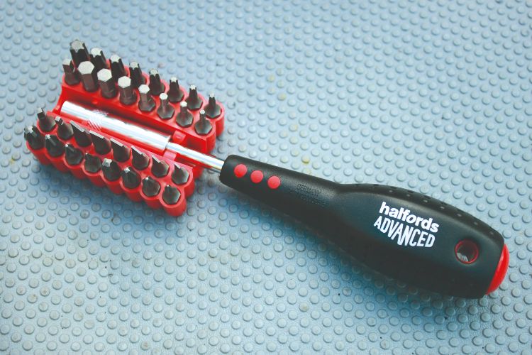 Screwdriver set for airguns