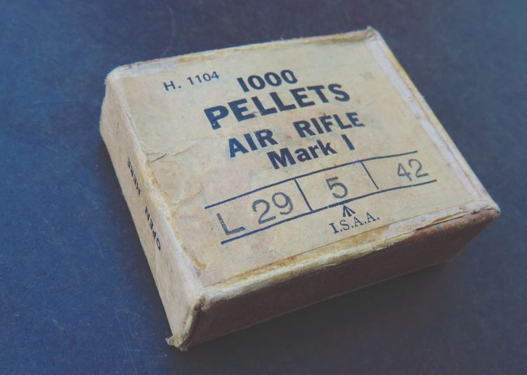 Vintage air rifle pellets 