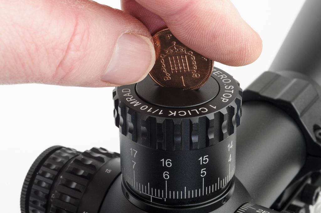 PAO riflescope coin turning