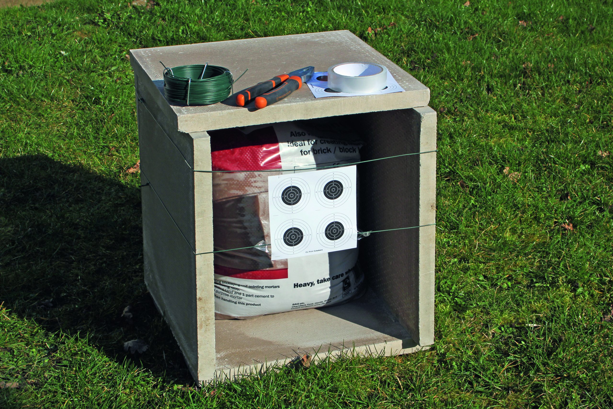 HOW TO MAKE an airgun range in your back garden