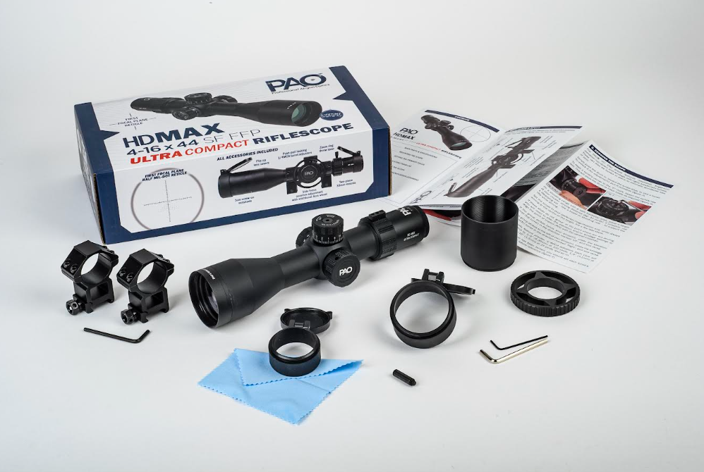 Competition – Win a PAO HD Max riflescope worth £239.99
