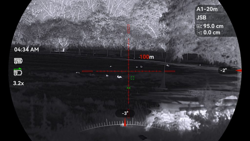 Thermal image through the NEOS