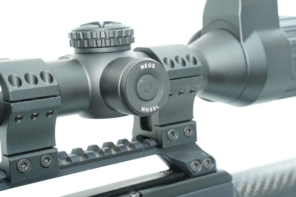 Thermal scope on air rifle