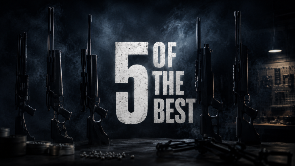 5 of the best tactical and synthetic air rifles