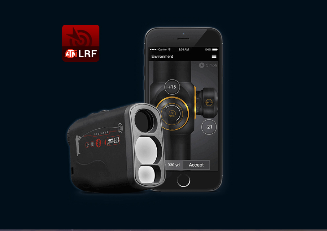 ATN laser rangefinder for hunters