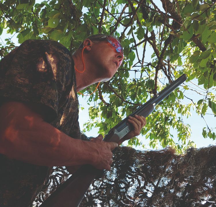 Andy Crow pigeon shooting